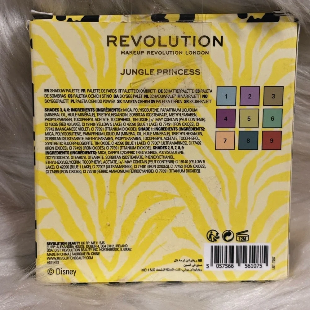 Makeup Revolution London Disney Lion King Shadow Palette